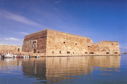 Candia (Iraklion), a Venetian fortress in Greece